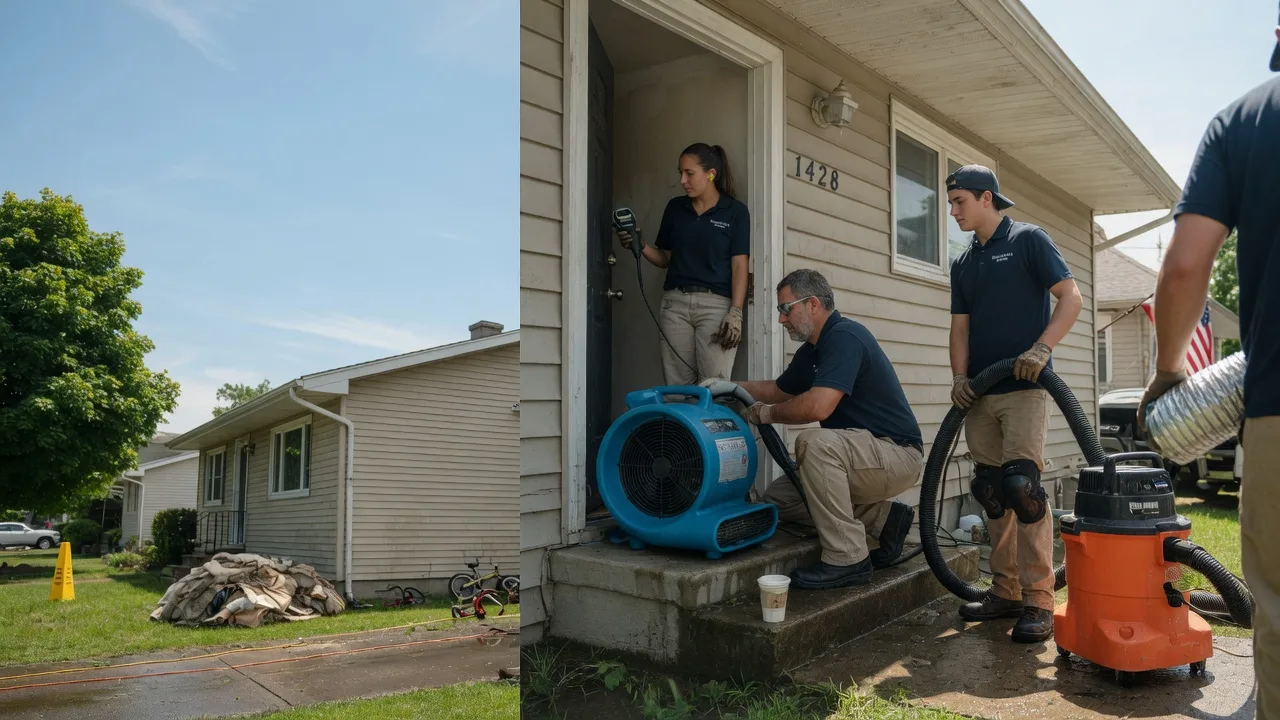 Water Damage Restoration in Rices Landing, PA near me